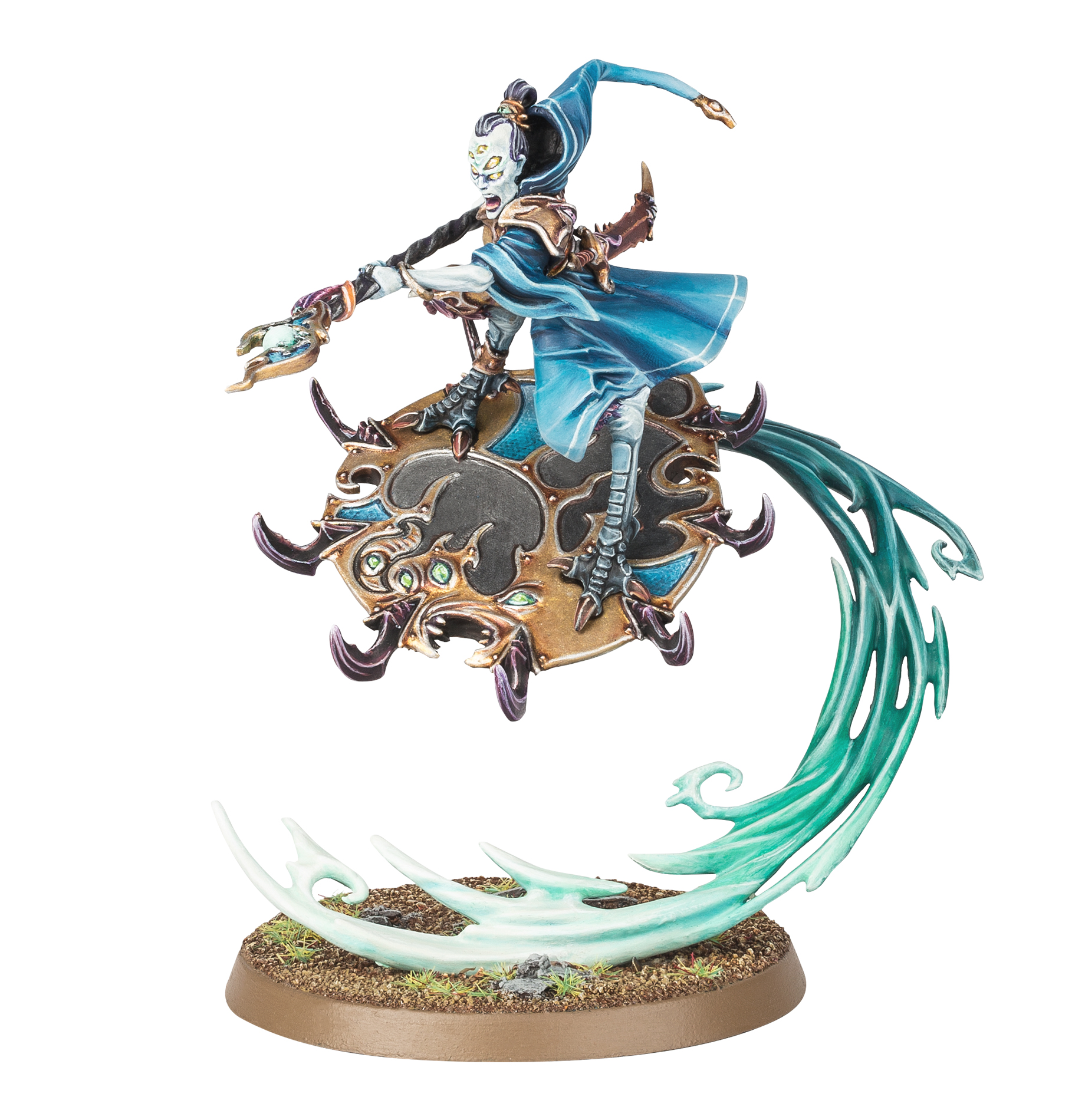 Magister on Disc of Tzeentch – detail modelu