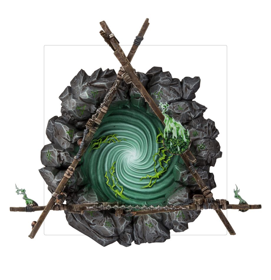 スケイヴン 陣営地形 テレイン SKAVEN GNAWHOLES WEB限定 Skaven Gnawholes