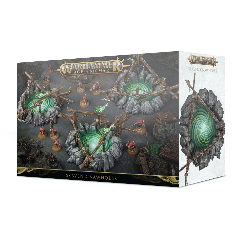 スケイヴン 陣営地形 テレイン SKAVEN GNAWHOLES WEB限定 99120206028_SKAGnawhole6.jpg?