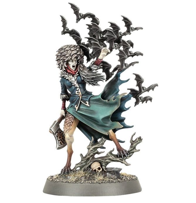 Miniature Warhammer AoS : Ivya Volga - The Outcast (Soulblight Gravelords) - Neuve En Boîte, Non Assemblée
