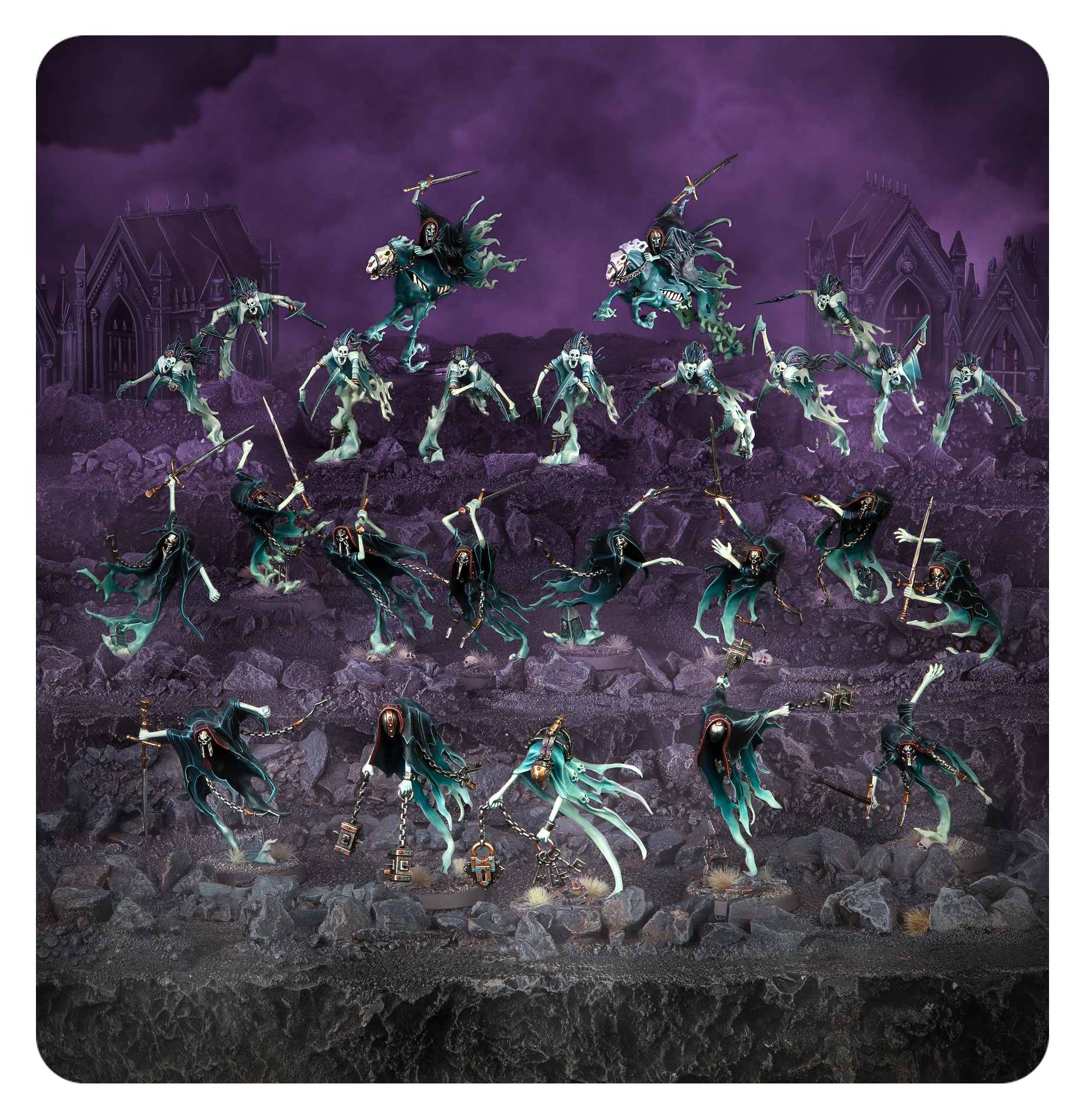 Spearhead: Nighthaunt – Cursed Shacklehorde