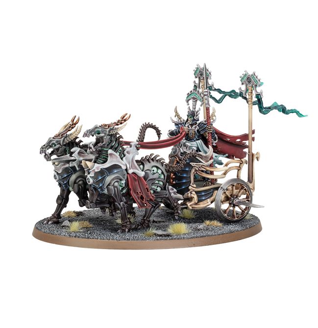 miniatures - Warhammer Age of Sigmar - Liege-Kavalos on War Chariot box art