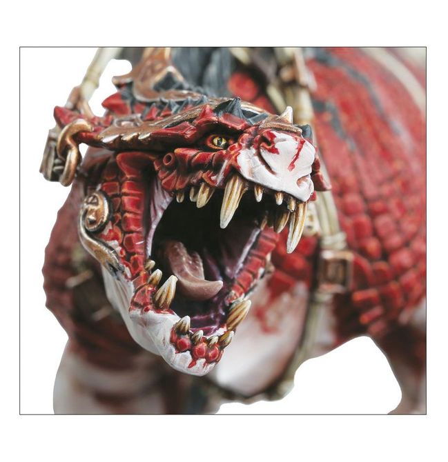 Saurus Oldblood on Carnosaur (Kroq Gar) . Been a few weeks