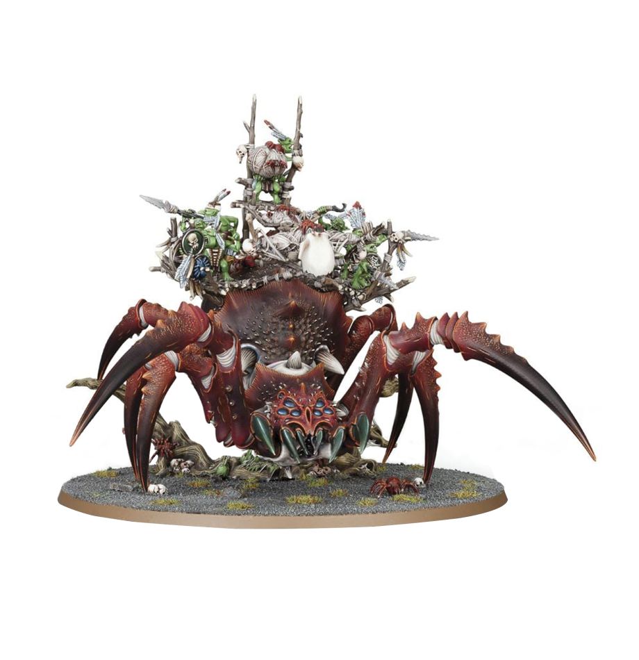 ミニチュアゲーム　[ランクB] アラクナロック・スパイダー 「ウォーハンマー」 (Warhammer： Arachnarok Spider) [89-22] Arachnarok Spider with Flinger