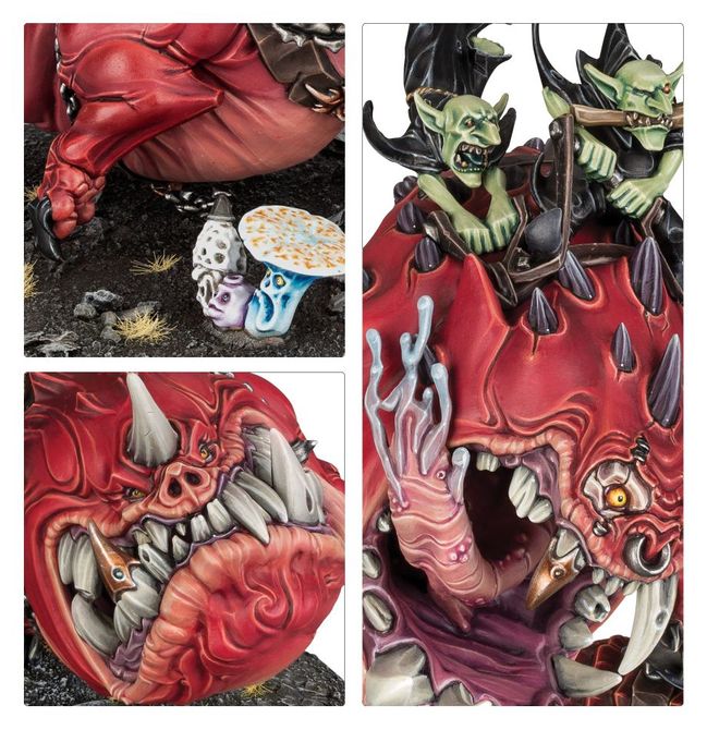 Mangler Squig Peint – Armée Gloomspite Gitz Warhammer Age Of Sigmar, Figurine Games Workshop