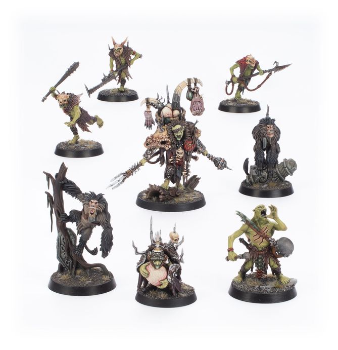 Warhammer Age Of Sigmar Games Workshop - Set Miniature Per Warcry E Warhammer Kruleboyz Monsta-killaz