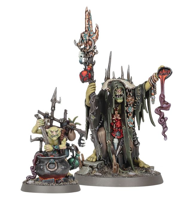 Swampcalla Shaman with Pot-grot - view 1