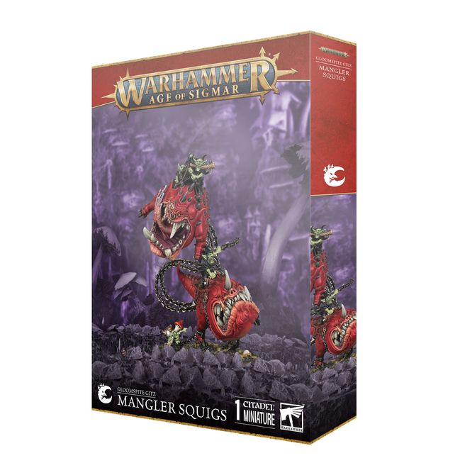 Loonboss Sur Mangler Squigs - Figurine Warhammer Age Of Sigmar (Gloomspite Gitz) P-00GSL