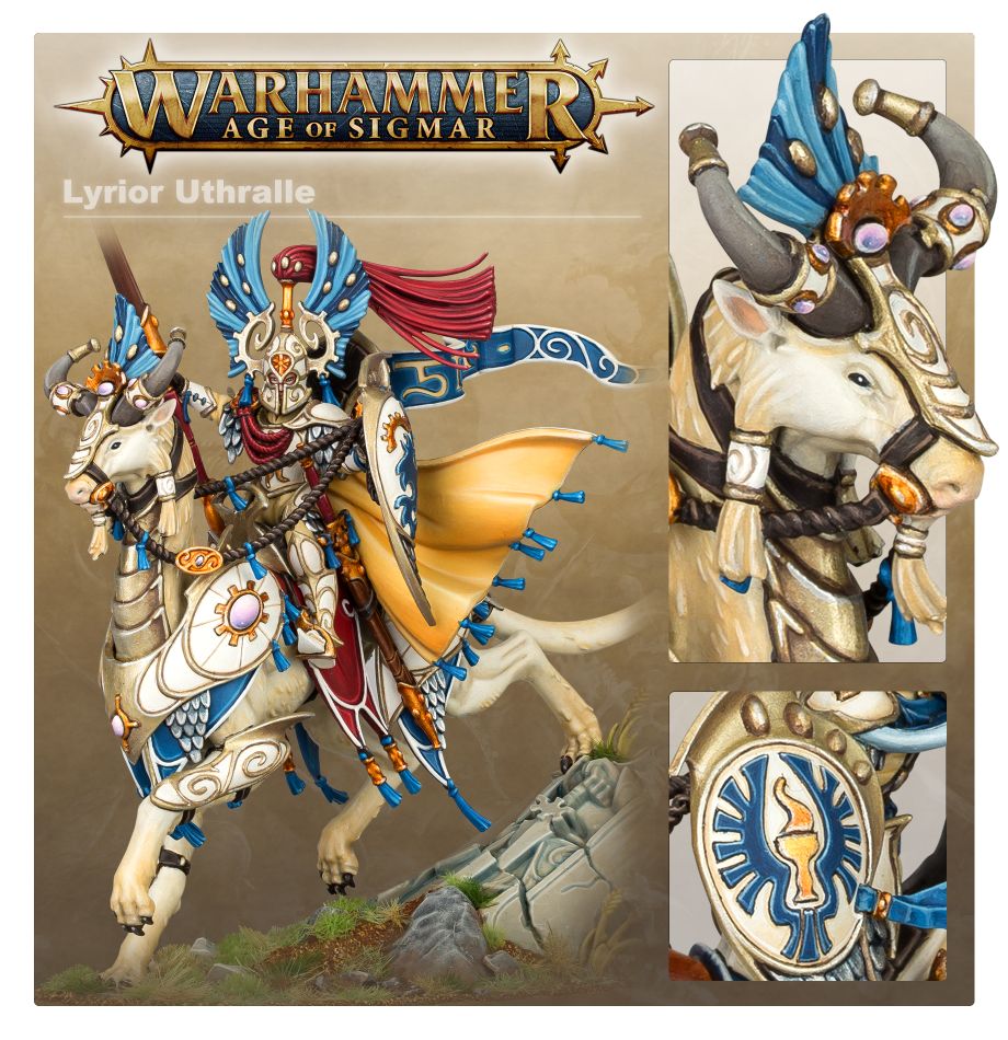 キャラクター Lyrior Uthralle Warden of Ymetrica Age of Sigmar Lumineth Realm Lords: Lyrior Uthralle, Warden