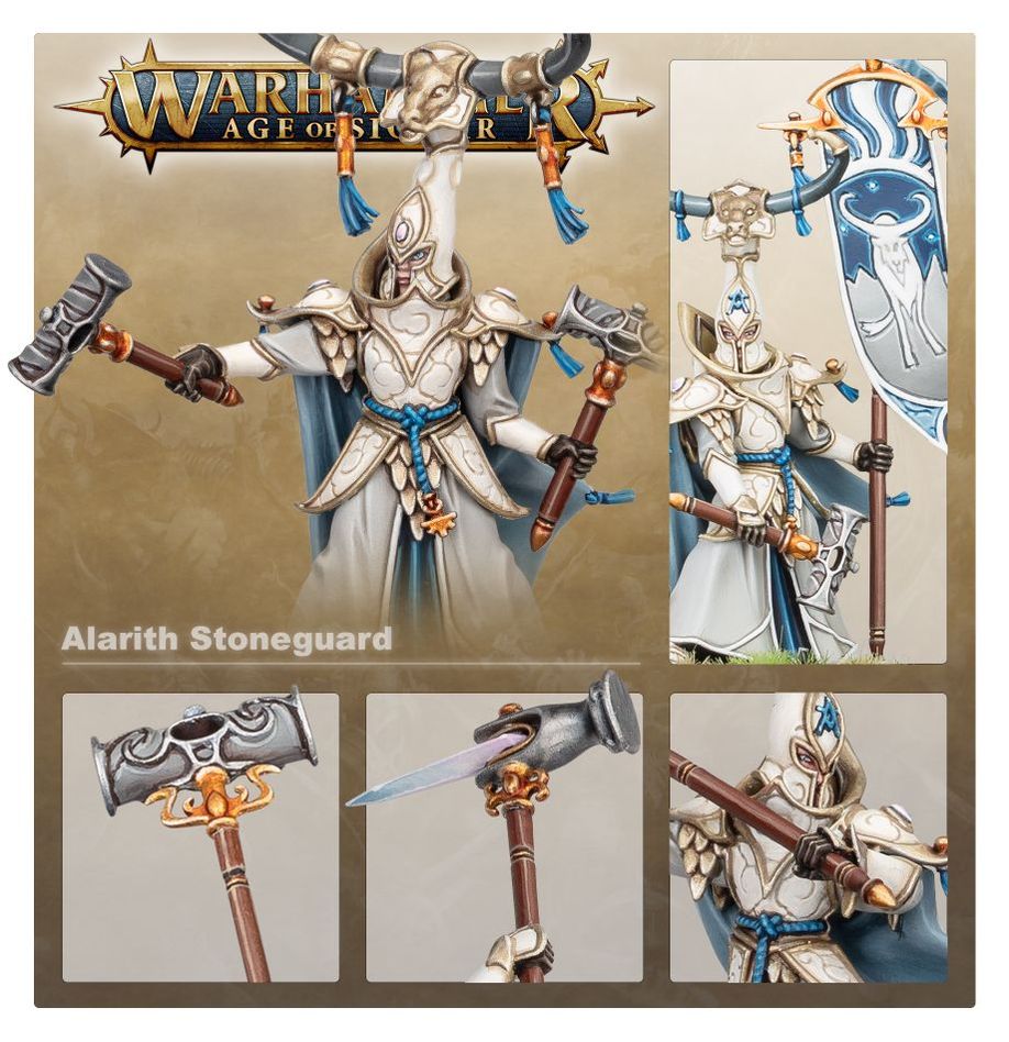 Alarith Stoneguard in combat