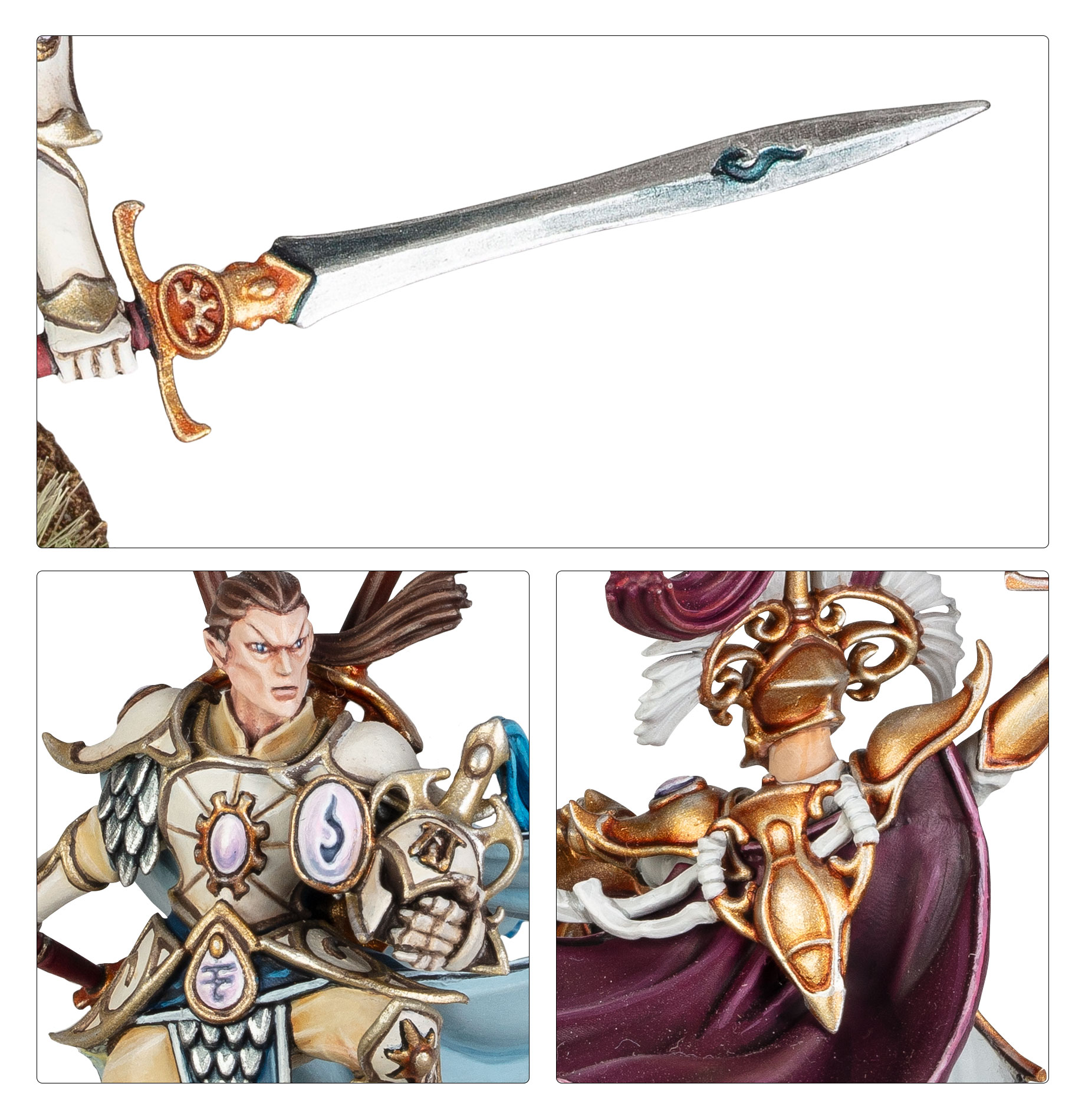 miniatures - Warhammer Age of Sigmar - Vanari Lord Regent – detail 2