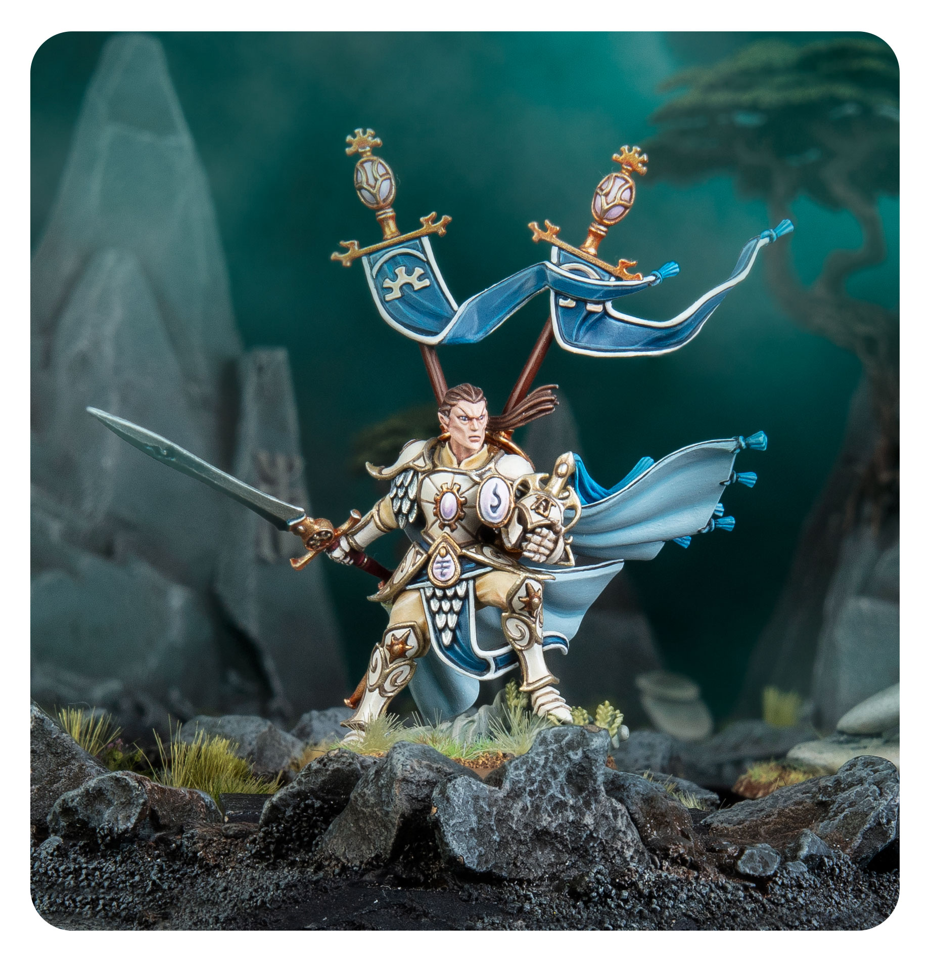 miniatures - Warhammer Age of Sigmar - Vanari Lord Regent – detail 3