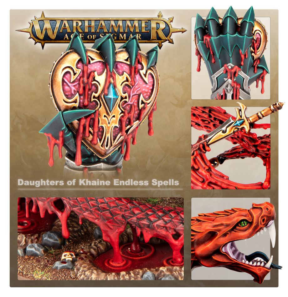 Khaine Snakes Bow x10 ウォーハンマー Warhammer Khaine Snakes Spear