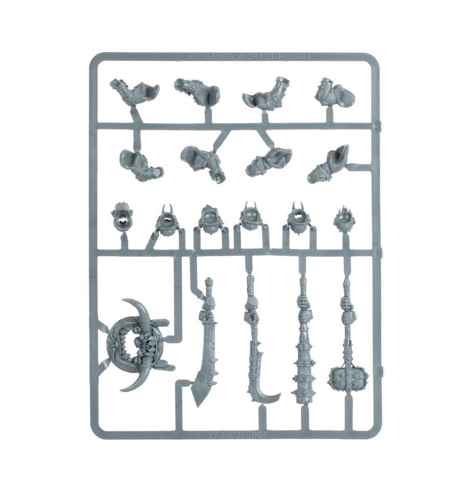 Blízký pohled na zbroj Ironguts