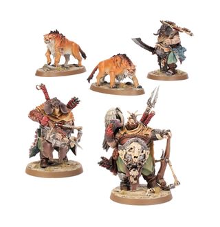Chasseurs avec Dents de Sabre