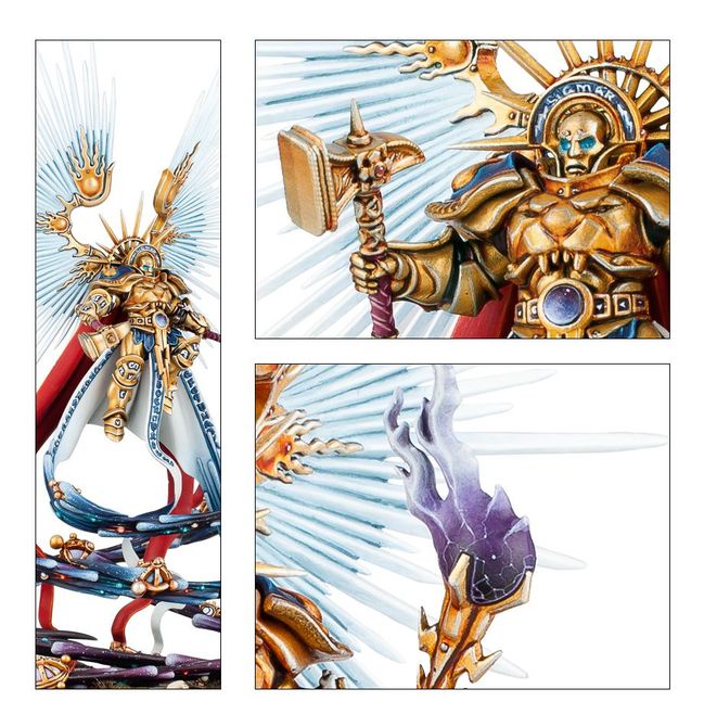 Celestant-Prime Stormcast Eternals Warhammer AOS, Figurine Plastique (occasion)