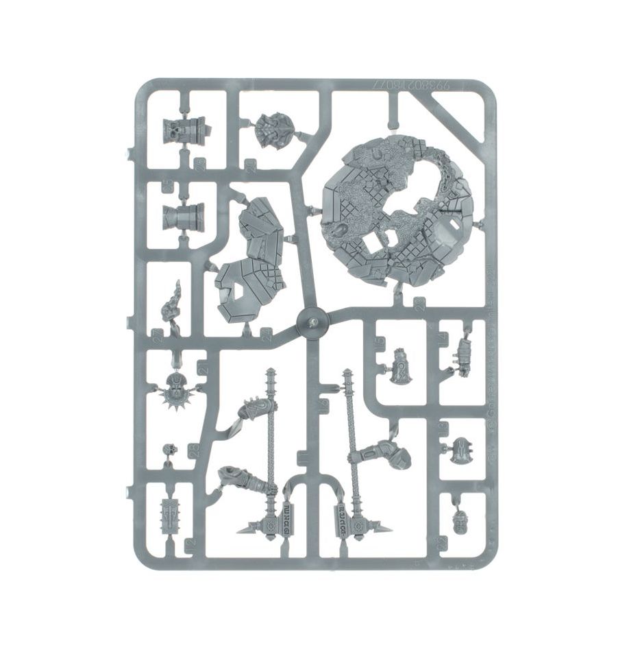 Alternate pose of Carthalos with hammer