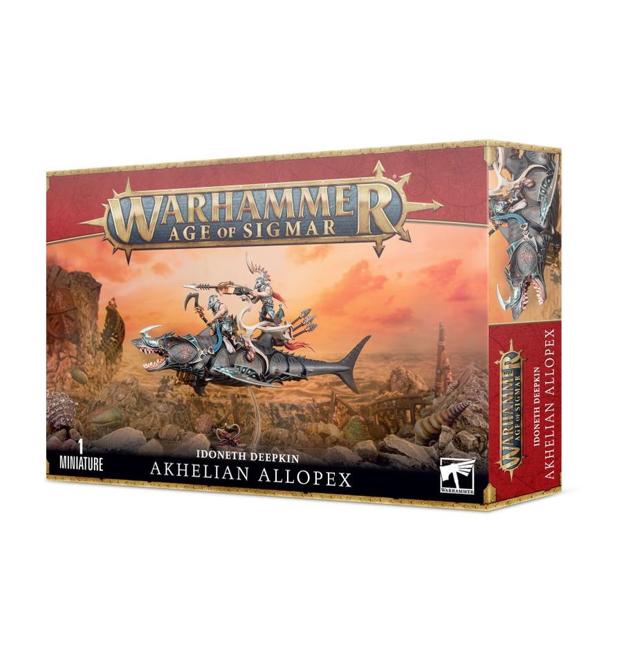 Akhelian Allopex – model on base