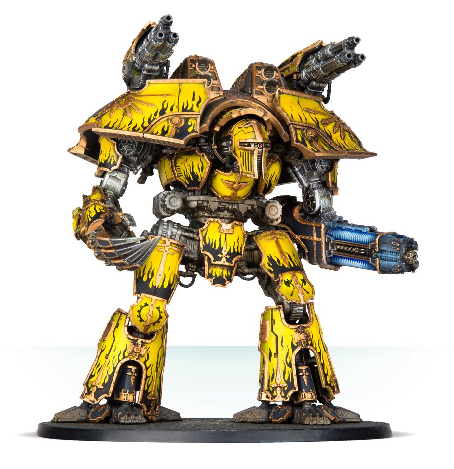 Warlord Titan Weapons: Plasma Annihilators, Laser Blasters and