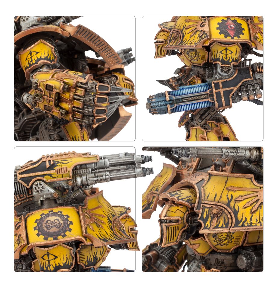 Warlord Titan Weapons: Plasma Annihilators, Laser Blasters and