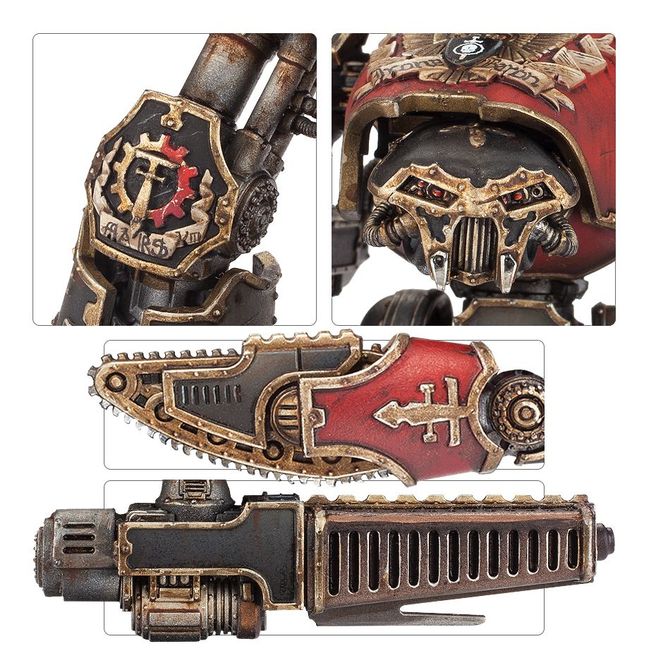 Reaver Titan Weapons: Melta Cannon, Chainfist, Volcano Cannon and Turbo Laser - view 5