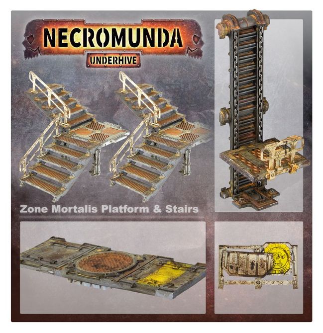 Necromunda Zone Mortalis Platforms and Stairs - view 2