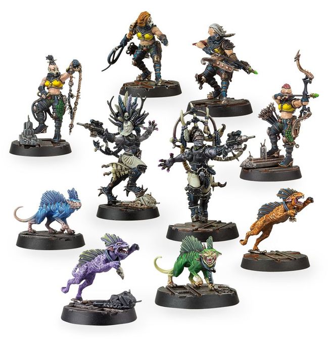 Escher Death-maidens and Wyld Runners - view 1