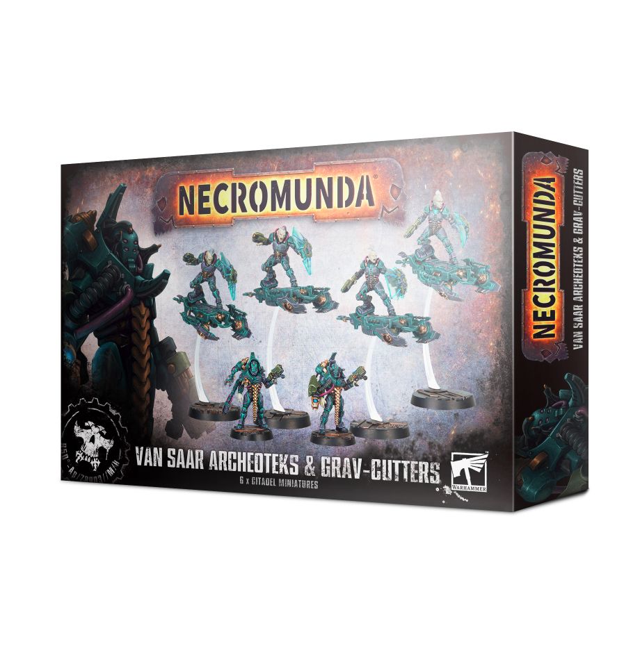 その他 WARHAMMER Archeoteks & Grav-cutters Warhammer 40k Necromunda - Van Saar Archeoteks & Grav-Cutters -