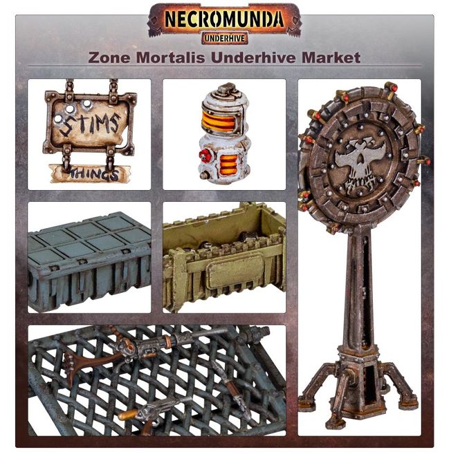 Zone Mortalis: Underhive Market - view 3