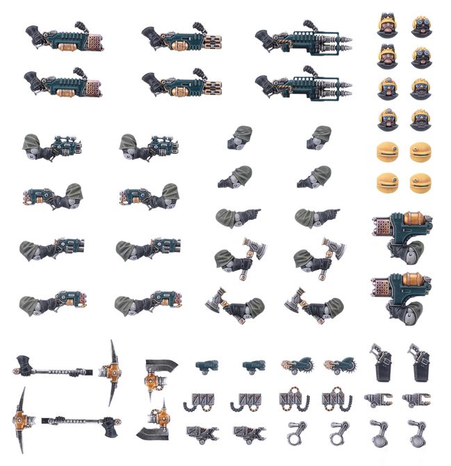 Ironhead Squat Prospectors Weapons & Upgrades - view 1