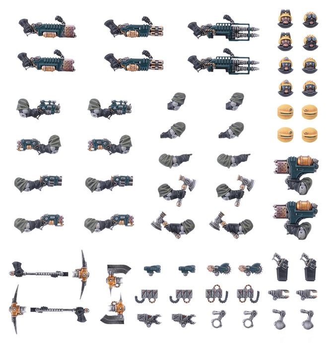 Ironhead Squat Prospectors Weapons & Upgrades