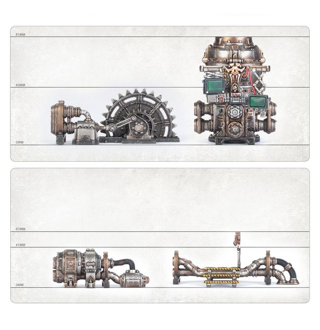 Warhammer Necromunda: Zone Mortalis Factoria Pipes - view 7