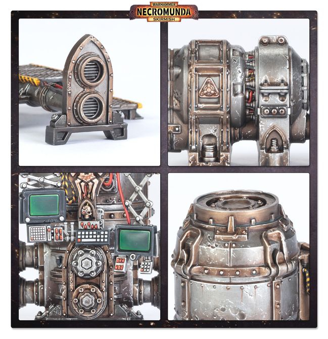 Warhammer Necromunda: Zone Mortalis Factoria Pipes - view 2
