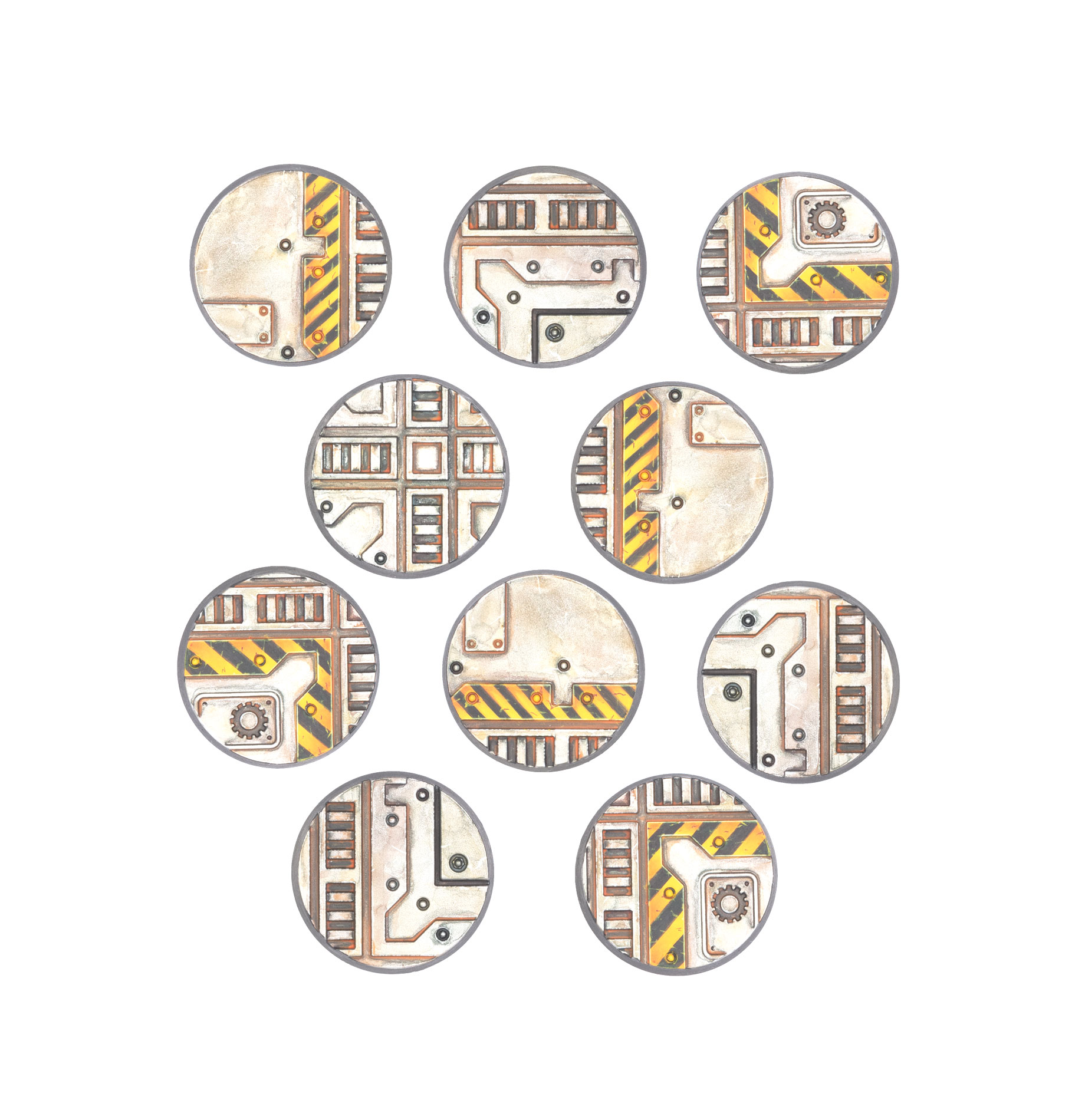 Shattered Dominion 60 & 90mm Oval Bases