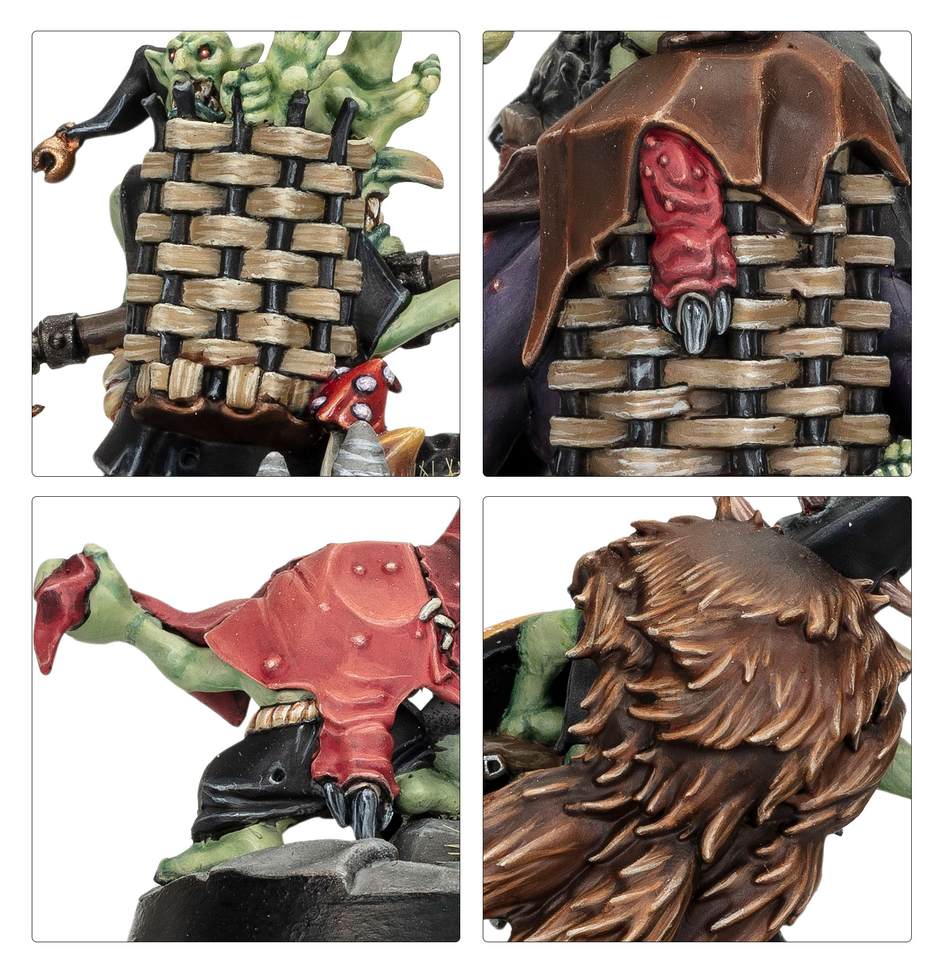 Warhammer Underworlds: Borgits Beastgrabbaz – Kompletter Warband Mit 5 Miniaturen & Karten