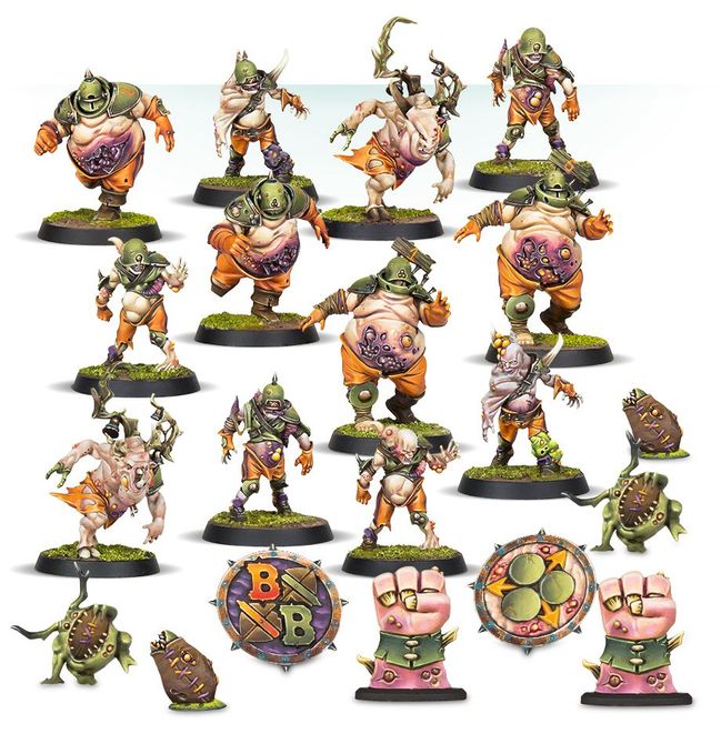 Nurgle’s Rotters - Nurgle Blood Bowl Team - view 1