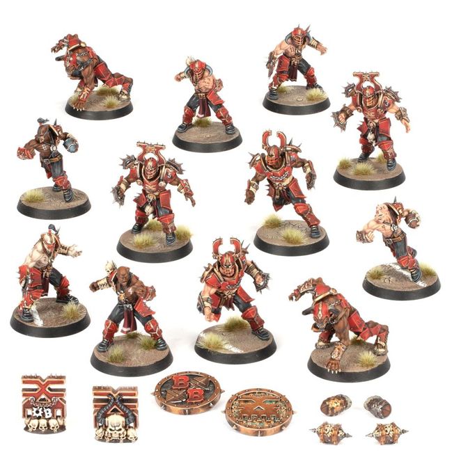Khorne Blood Bowl Team - Skull-tribe Slaughterers - view 1
