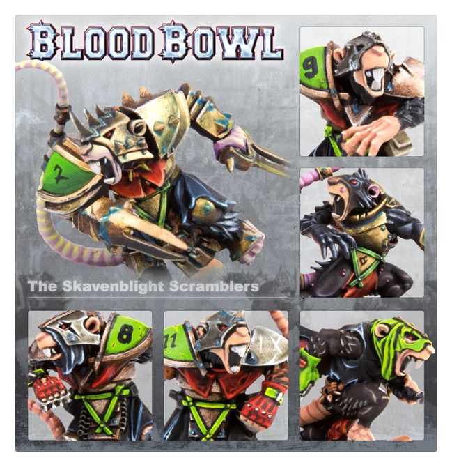 Skaven Blood Bowl Team – Skavenblight Scramblers - view 7