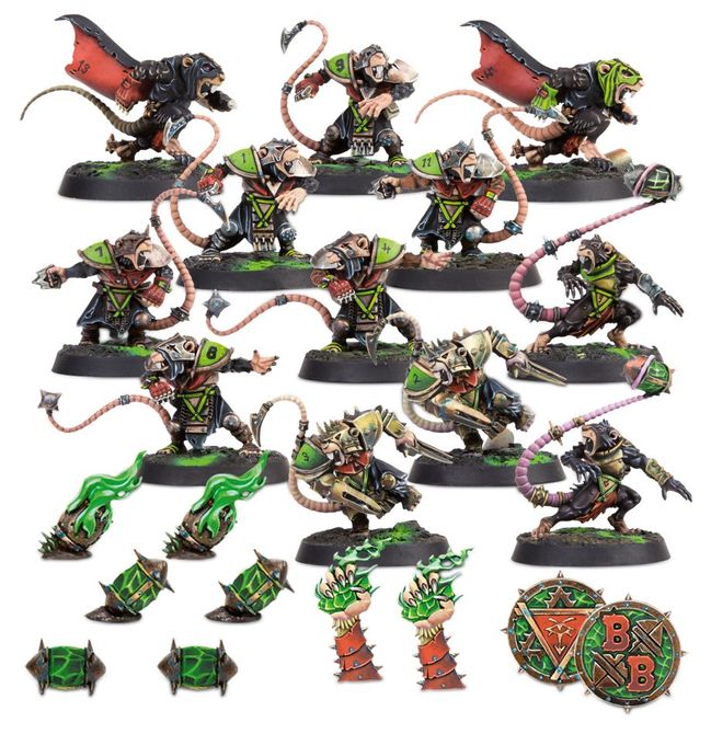 Skaven Blood Bowl Team – Skavenblight Scramblers - view 1