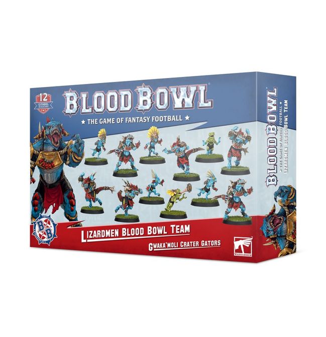 Lizardmen Blood Bowl Team – Gwaka'moli Crater Gators - view 11