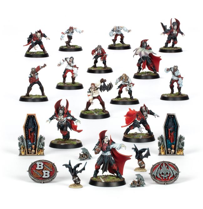 Vampire Blood Bowl Team: The Drakfang Thirsters - view 1