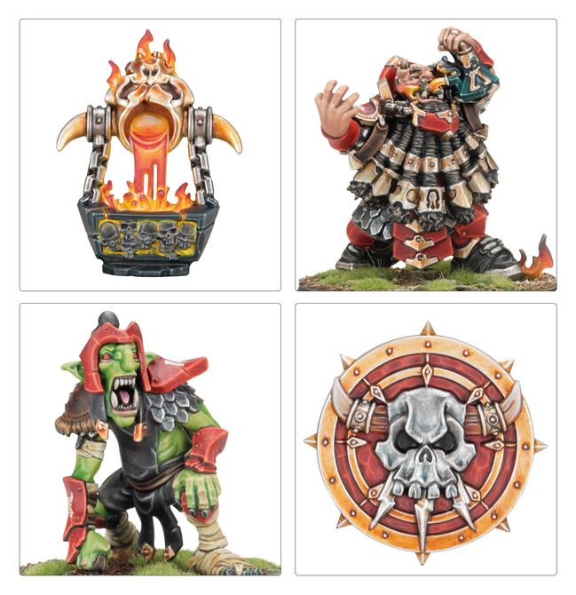 Chaos Dwarf Blood Bowl Team: The Zharr-Naggrund Ziggurats - view 8