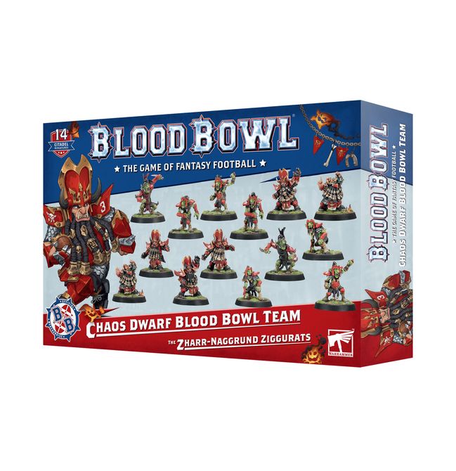 Chaos Dwarf Blood Bowl Team: The Zharr-Naggrund Ziggurats - view 10
