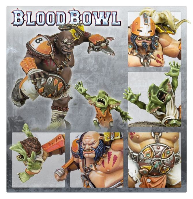 Blood Bowl – Équipe Ogre : Fire Mountain Gut Busters – Jeu De Plateau Games Workshop