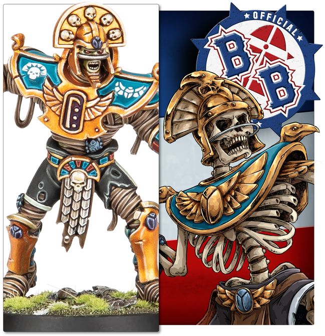 Tomb Kings Blood Bowl Team: The Nehekhara Nightmares - view 11