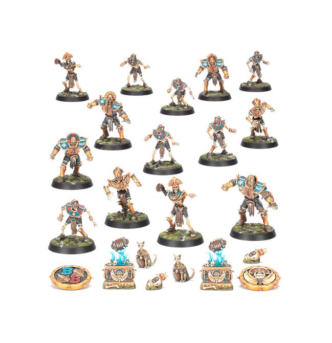 Tomb Kings Blood Bowl Team: The Nehekhara Nightmares - view 1