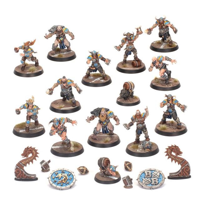 Norse Blood Bowl Team: Norsca Rampagers - view 1