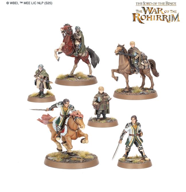 Fréaláf Hildeson™, Olwyn™ & Lief™, Heroes of Rohan™ - view 1