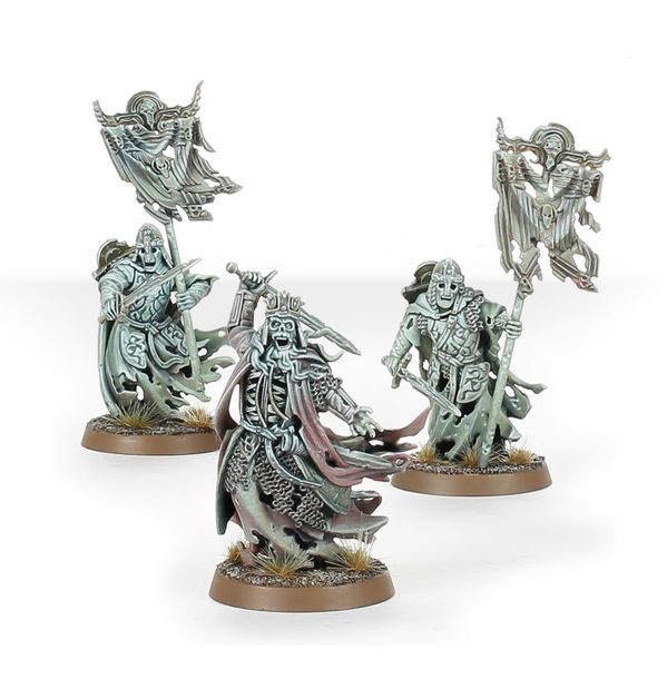 Figurines Warriors Of The Dead King & Herald - Seigneur Des Anneaux - Games Workshop