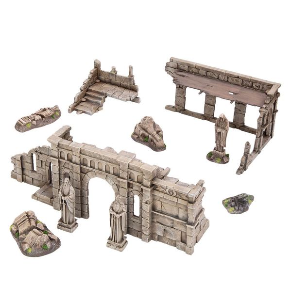 Ruines Des Terres Du Milieu - Boîte Plastique Warhammer SdA - P-009NG - NEUF Scellé